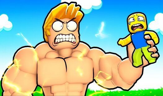 Game Screenshot Обби Робби: +1 к Силе!