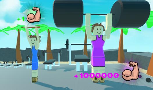 Game Screenshot Beach gym simulator: become the strongest