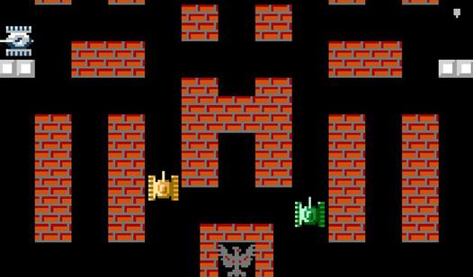 Game Screenshot Tanks 1990 (BATTLE CITY)