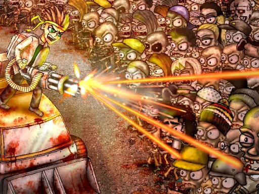 Game Screenshot Hard Rock Zombie Truck