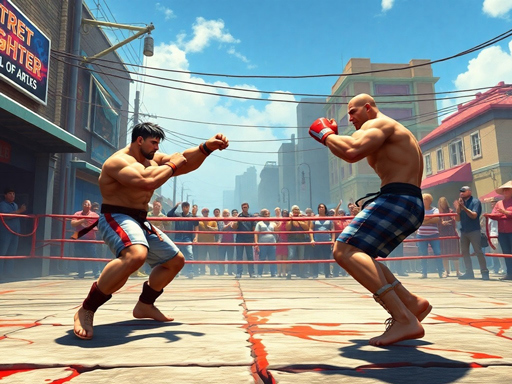 Game Screenshot Real Street Fighter 3D
