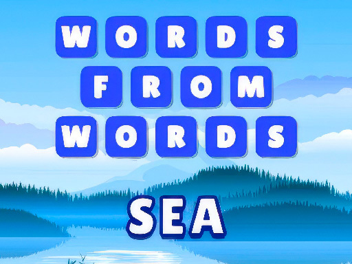 Game Screenshot Words from words: Sea