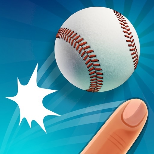 Game Screenshot Flick Baseball Super Homerun
