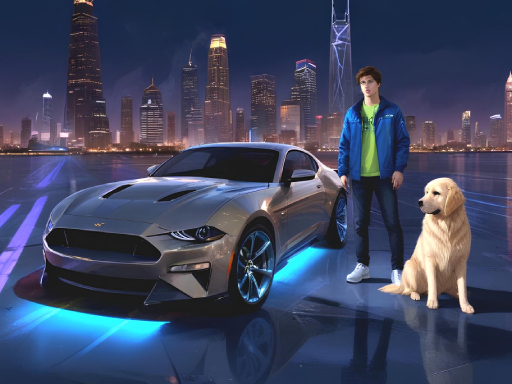 Game Screenshot Mustang City Driver