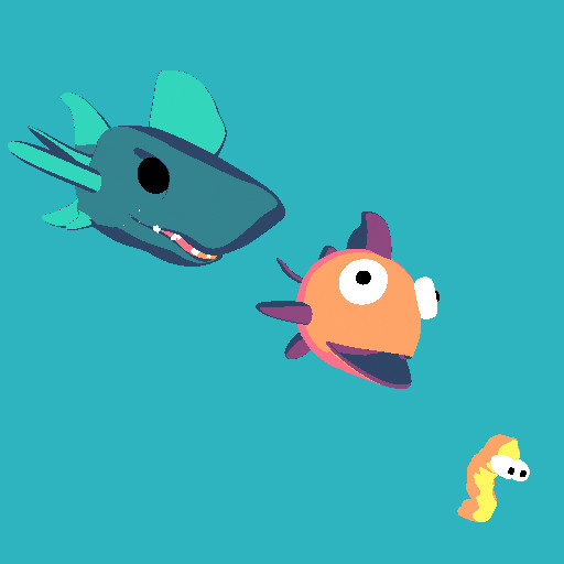 Game Screenshot Fish Feeding