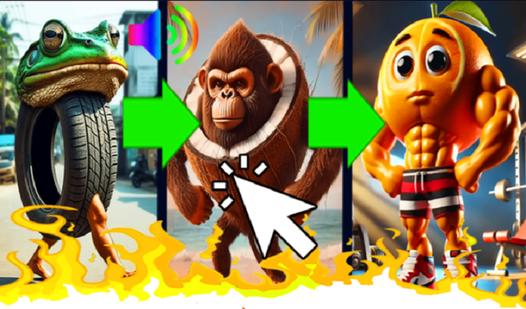Game Screenshot New Italian Animals: Clicker