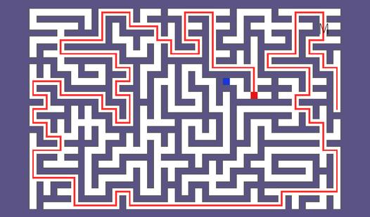 Game Screenshot Path in the Labyrinth