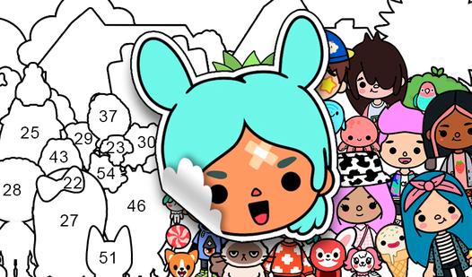 Game Screenshot Hack Toca Boca: Secret Stickers