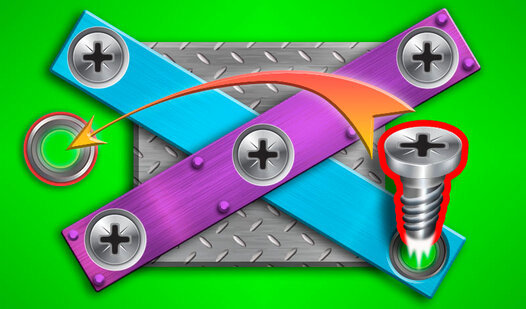 Game Screenshot Железные болты и гайки - открути их