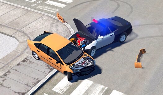 Game Screenshot Car Crash Simulator - Police Chase
