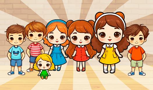 Game Screenshot Interior design in Toca Boca style