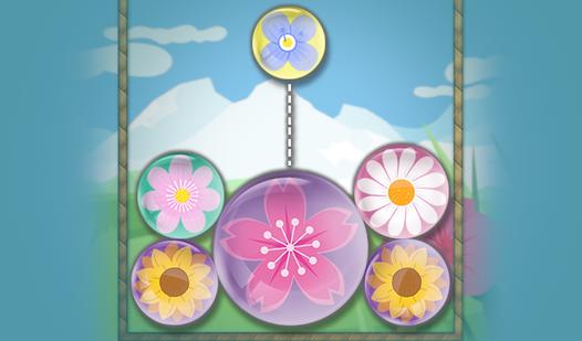 Game Screenshot Merge the flower balls 2048
