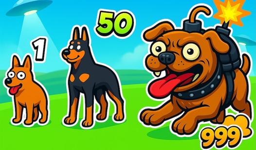 Game Screenshot Dogs vs Aliens