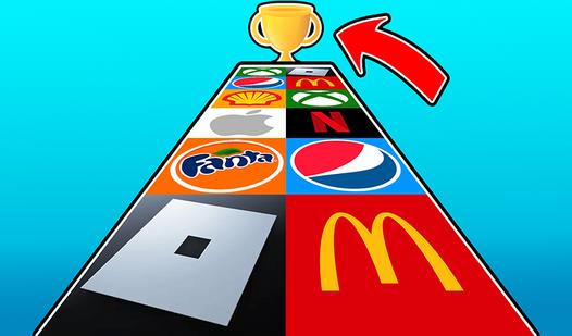 Game Screenshot Robbie: Choose the right logo