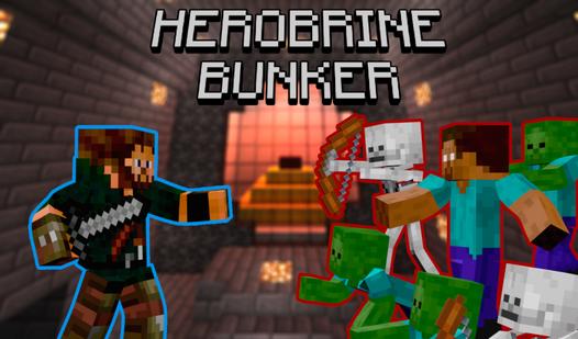 Game Screenshot Herobrine Bunker