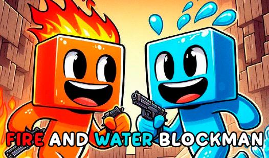 Game Screenshot Fire and Water Blockman