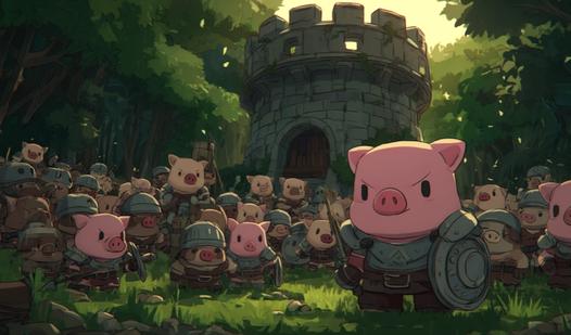 Game Screenshot Pigs vs. Orcs - 2 - Tower Defense