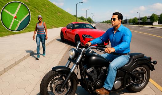 Game Screenshot Driver. Theft Auto