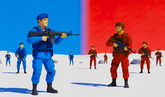 Game Screenshot Red - Blue Leader