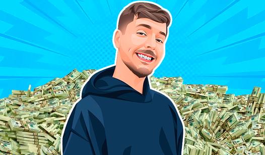 Game Screenshot Mr Beast, You Protect $500k and You'll Get It!