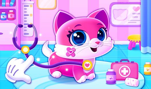 Game Screenshot Veterinary ASMR, Help the Kitty