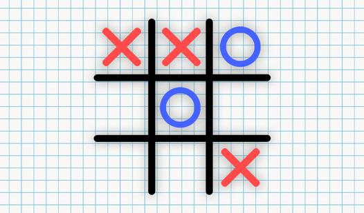 Game Screenshot Крестики Нолики на листе