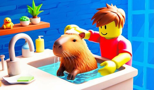 Game Screenshot Obby: King Capybara