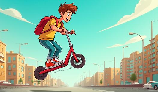 Game Screenshot Skatepark: Scooter Stunts