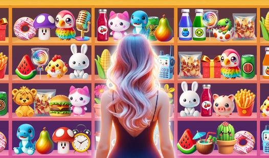 Game Screenshot Clean the Room: Shelves and Objects Sorting