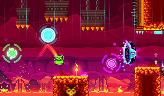 Game Screenshot To Geometry Dash