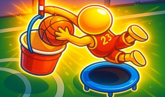 Game Screenshot Trampoline Basketball 3D