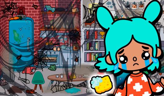 Game Screenshot Toca World Cleaning