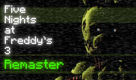 Game Screenshot Five Nights at Freddy's 3 Remaster