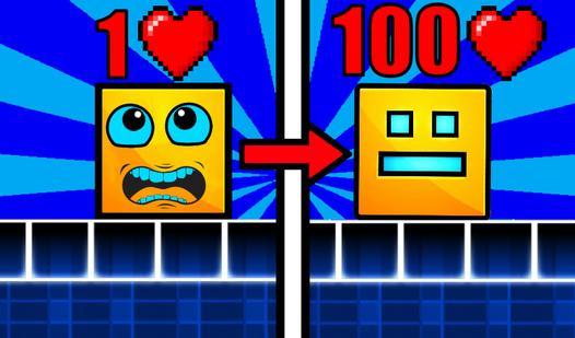 Game Screenshot Dash Geometry: Leveling Up