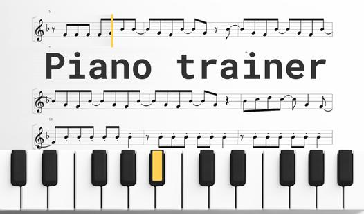 Game Screenshot Piano trainer