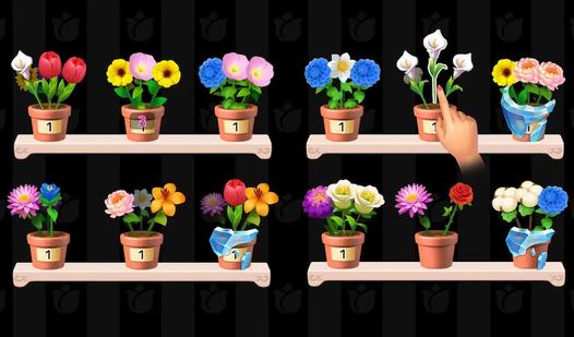 Game Screenshot Flower Garden: Bouquet Sorting