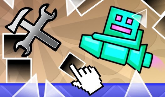Game Screenshot Geometry Dash: Make your own level with a ship