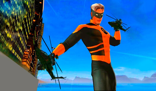 Game Screenshot Super Man Orange