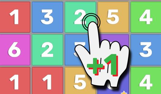 Game Screenshot Merge numbers. Reach 15.