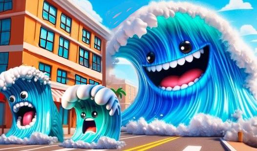 Game The Battle of the Waves