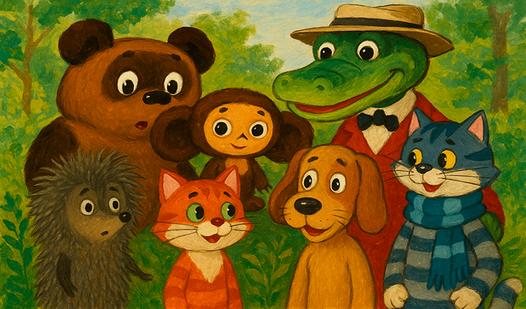 Game Screenshot Угадай советский мультфильм по кадру и цитате