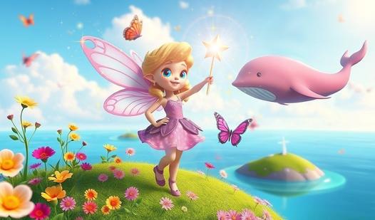 Game Screenshot Alone in the land of fairies