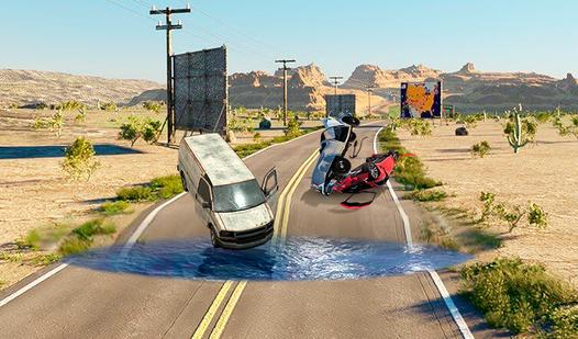 Game Screenshot Beam - Russian Roads Pit Over