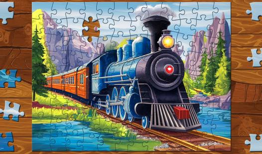 Game Screenshot Jigsaw puzzles for kids: trains