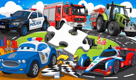 Game Screenshot Jigsaw puzzles for kids: cars