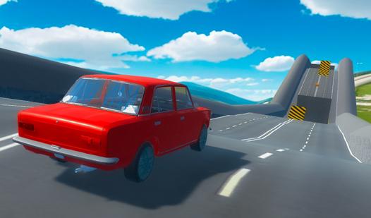 Game Screenshot Racing Descent: Wrecking Simulator!