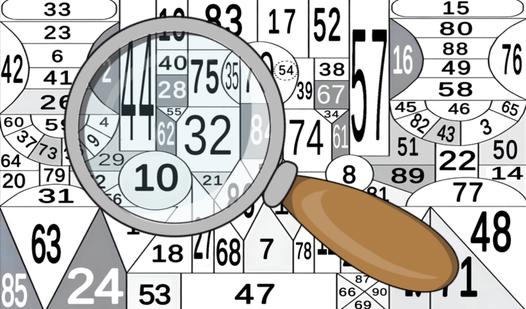 Game Screenshot The Digital Puzzle: Find all the numbers!