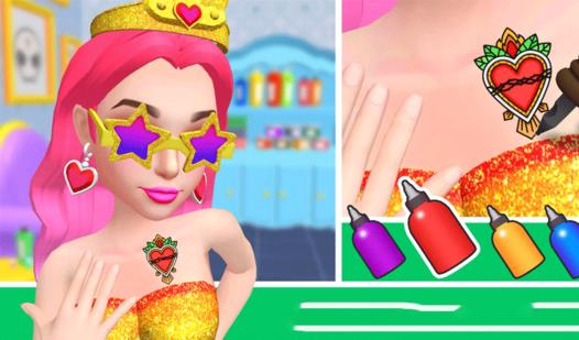 Game Screenshot The Ink Studio - Tattoo Art ASMR