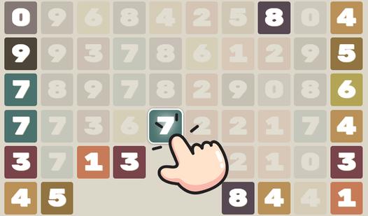 Game Screenshot Take away the numbers