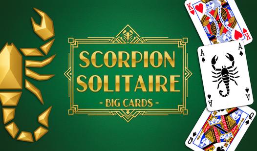 Game Screenshot Scorpion Solitaire - Big Cards